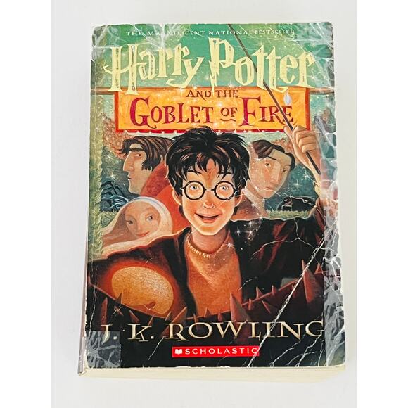 Harry Potter and the  Goblet of Fire Paperback Book by J.K. Rowling Year 4 - Picture 1 of 7